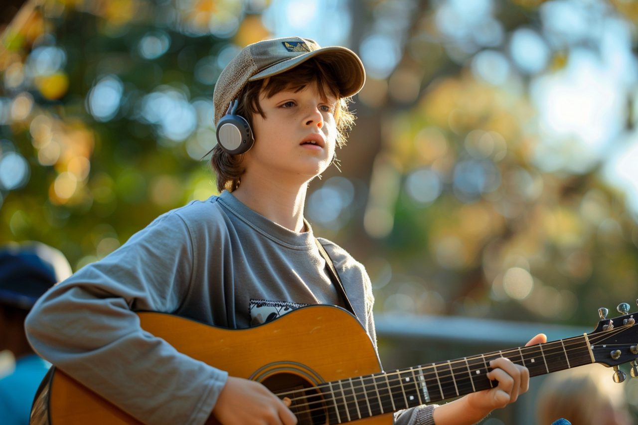 boy-playing-guitar-grass-with-guitar